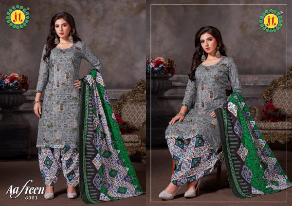 JT Afreen Vol-6 Fancy Cotton Printed Dress Materials